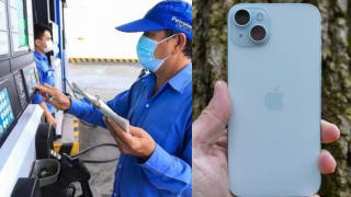 Giá xăng dầu hôm nay trưa 30/6: Cài số lùi về gần với mốc rẻ 18.000 đồng/lít, iPhone 15 Plus rẻ như cho