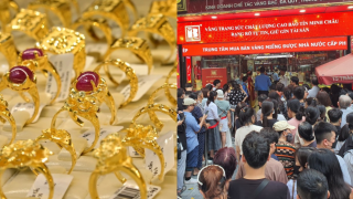 Bảng giá vàng hôm nay 5/7: Vàng SJC nhẫn trơn 9999 'thắng lớn', 1 thương hiệu bán rẻ nhất thị trường