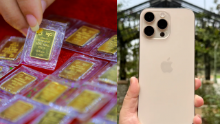 Giá vàng hôm nay 5/7: Nghịch lý tăng suốt tuần, người mua vẫn lỗ nặng, giá iPhone 15 Pro Max thủng đáy