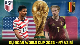 Dự đoán tỷ số Mỹ vs Bỉ 7h ngày 7/7 - Nhận định bóng đá World Cup 2026 hôm nay