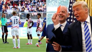 Một cuộc điện thoại của ông Trump giúp cầu thủ Mỹ được xóa thẻ đỏ ngay trước trận gặp Bỉ?