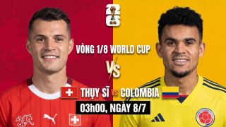 Dự đoán tỷ số Thụy Sĩ vs Colombia, 3h ngày 7/7 - Nhận định bóng đá World Cup 2026