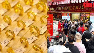 Giá vàng hôm nay 10/7: Vàng SJC nhẫn 9999 đồng loạt 'đổi giá', cảnh báo lỗ to nếu 'lướt sóng'