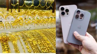 Giá vàng hôm nay trưa 9/7: Vàng miếng SJC đổ đèo về mức thấp nhất trong tuần, bảng giá iPhone cũ rẻ như cho