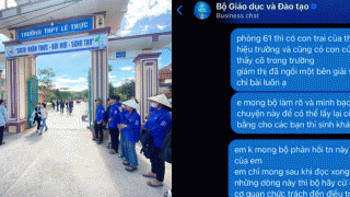 Phản ánh giám thị chỉ bài cho con hiệu trưởng trong phòng thi ở Quảng Trị: Tin nóng về 57 cán bộ coi thi? 