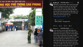 Vụ phản ánh cho học sinh ‘chép bài’ trong phòng thi ở Phú Thọ: Sở GD-ĐT và trưởng điểm thi lên tiếng