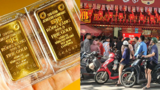 Giá vàng hôm nay 10/7 chốt phiên: Vàng SJC nhẫn 9999 'phi nước đại', cửa hàng tung chiêu hút khách