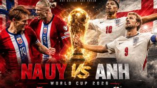 VTV trực tiếp bóng đá Na Uy vs Anh - Link xem trực tiếp World Cup 2026 hôm nay 12/7 trên VTV3