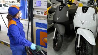 Giá xăng dầu trưa nay 13/7: Xăng E10 RON95 rục rịch về mốc 17.000 đồng, E5 RON92 chạm đáy, xe máy điện VinFast giảm sâu