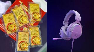 Giá vàng ngày 13/7: Biến động mạnh ngay đầu tuần mới, tai nghe gaming Rapoo giá rẻ bất ngờ