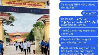Thực hư thí sinh từ hơn 10 điểm thi thử lên 24 điểm tốt nghiệp, hiệu trưởng nói gì?