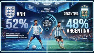 Bán kết nghẹt thở: Siêu máy tính chỉ ra 'chìa khóa vàng' đưa Anh vào chung kết, tạm biệt Argentina!
