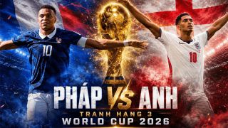 Lịch sử đối đầu Pháp vs Anh - Nhận định bóng đá hạng 3 World Cup 2026: Quá khứ gọi tên Tam Sư