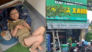Lời thừa nhận của giáo viên mầm non bắt trẻ ngủ cạnh nhà vệ sinh và thùng rác, gối đầu lên thảm chùi chân
