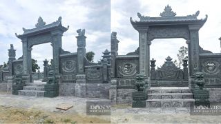 Xác định chủ sở hữu khu lăng mộ cực khủng xây trên đất công ở Nghệ An, chính quyền địa phương xử lý ‘rắn’