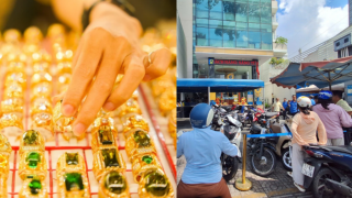 Giá vàng hôm nay 23/7 mới nhất: Vàng SJC giảm 'sốc', nghịch lý người bán xếp hàng người mua vắng hoe