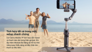 Gimbal DJI có đủ nhỏ gọn để mang theo trong mỗi chuyến đi?