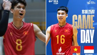 Link xem trực tiếp bóng chuyền Việt Nam vs Indonesia - VTV trực tiếp SEA V.Cup 2026 hôm nay 25/7