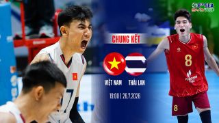 Link xem TRỰC TIẾP bóng chuyền SEA V.Cup hôm nay 26/7 - VTV phát sóng chung kết Việt Nam vs Thái Lan
