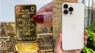 Giá vàng hôm nay tối 29/7: Vàng SJC, vàng 9999 bật tăng dữ dội sau nhịp giảm sâu, giá iPhone 13 Pro Max cũ rẻ