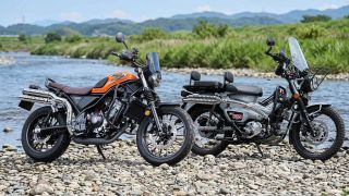 Special Parts Takegawa trình diễn Honda CT125 Hunter Cub và CL250 độ cực chất tại Osaka Motorcycle Show 2026