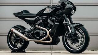 Harley-Davidson bất ngờ hồi sinh chất Cafe Racer - RMCR V2 1.250cc sắp đối đầu Triumph Thruxton RS