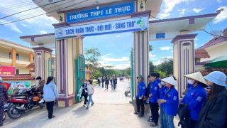 Quảng Trị: Con trai hiệu trưởng THPT Lê Trực được giáo viên làm hộ bài thi, đề nghị hủy kết quả thi  