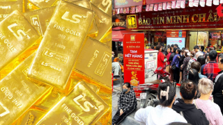 Bảng giá vàng hôm nay 3/8: Vàng SJC nhẫn 9999 'quay xe' giảm gấp, tín hiệu 'chốt lời' mạnh hiếm thấy