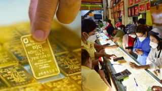 Cập nhật giá vàng hôm nay tối 4/8: Vàng trong nước 'đổi ý' giảm kịch kim, người dân chao đảo vì vàng