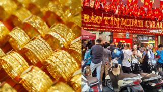 Giá vàng hôm nay 5/8 mới nhất: Vàng SJC nhẫn 9999 lúc tăng lúc giảm, nhà vàng tung chiêu hút khách