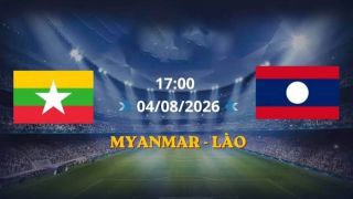 VTV6, VTVgo TRỰC TIẾP bóng đá Myanmar vs Lào hôm nay 4/8 - Link xem trực tiếp AFF Cup 2026 mới nhất