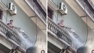 Cái kết đắng cho người đàn ông ở Hà Nội dùng vòi cao áp xịt thợ xây nhà hàng xóm để cản trở