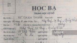 Chi tiết bất thường trong học bạ cấp 2 của Chủ tịch MTTQ xã ở Quảng Trị, Sở đề nghị công an xác minh