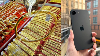 Giá vàng hôm nay trưa 5/8 tăng đồng loạt, giá vàng nhẫn vượt mặt vàng miếng, giá iPhone 16e rẻ như cho