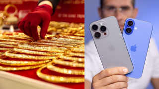 Giá vàng hôm nay chiều 5/8 bứt phá mạnh, lập đỉnh mới trong vòng 1 tháng, bảng giá iPhone 16 cũ có rẻ?