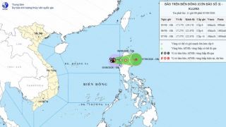 Cập nhật tin bão mới nhất: Bão Kujira thẳng tiến Philippines, dự báo hướng đi chính xác nhất