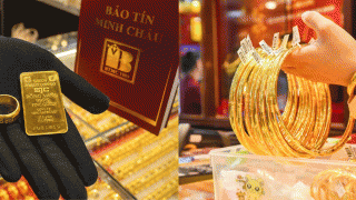 Giá vàng hôm nay 6/8 (trưa 6/8) biến động lớn: Nơi tăng, nơi giảm bất ngờ? Một thương hiệu bán ra cao ngất