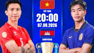 Xem trực tiếp bóng đá Việt Nam vs Campuchia ở đâu, kênh nào? Link xem trực tiếp AFF Cup 2026