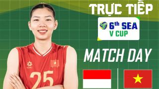 VTV trực tiếp bóng chuyền nữ Việt Nam vs Indonesia 13h ngày 7/8 - Link xem trực tiếp SEA V.Cup 2026 hôm nay