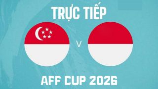 Trực tiếp bóng đá Singapore vs Indonesia hôm nay 7/8 - AFF Cup 2026: Kình địch của ĐT Việt Nam thua đau?