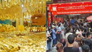 Giá vàng hôm nay chiều 8/8: Vàng trong nước xoay chiều tăng nhanh, người người đổ xô đi giao dịch