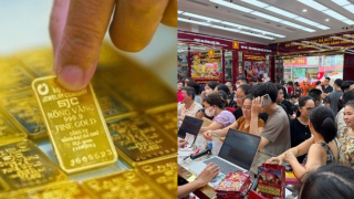 Giá vàng hôm nay trưa 8/8: Vàng SJC nhẫn trơn 9999 'phi nước đại', phe bán hòa vốn áp đảo phe mua