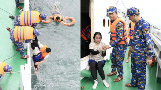 Nạn nhân thứ 2 vụ 4 người bị sóng cuốn khi chụp ảnh ở Mũi Nghê được cứu, hé lộ vị trí khi tìm thấy