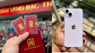 Giá vàng hôm nay chiều 10/8: Vàng miếng SJC, vàng 9999 duy trì ở mức cao, giá iPhone 14 Plus rẻ