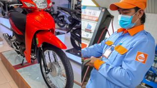 Giá xăng dầu trưa nay 10/8: E10RON95 và RON92 đã lao dốc 9.000 đồng từ đỉnh, Honda Wave Alpha cực rẻ