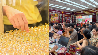 Bảng giá vàng hôm nay 12/8: Vàng SJC nhẫn 9999 'nâng giá' từng giờ, các nhà vàng chênh lệch cực cao