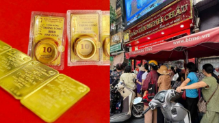 Bảng giá vàng hôm nay 16/8: Vàng SJC nhẫn trơn 9999 tăng ác liệt, vàng thế giới vọt vượt ngưỡng