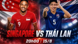 Dự đoán kết quả, tỷ số Singapore vs Thái Lan - Siêu máy tính nhận định bóng đá AFF Cup 2026 hôm nay 15/8