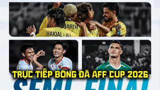 VTV trực tiếp bóng đá AFF Cup 2026 lúc 20h hôm nay 16/8 - Link xem trực tiếp Malaysia vs Việt Nam