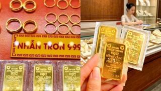 Giá vàng hôm nay chiều 17/8 mới nhất: SJC và nhẫn trơn đua nhau leo dốc, thế giới áp sát 4.400 USD